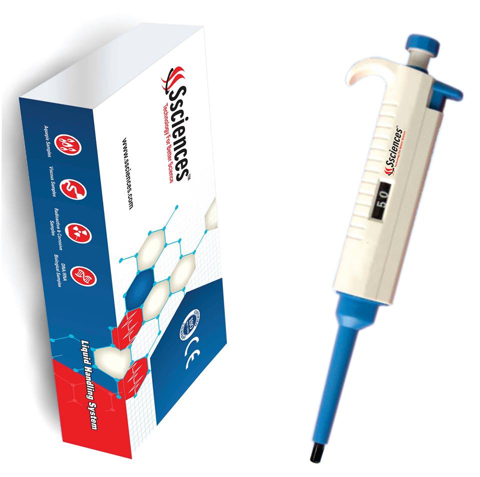single channal variable volume micropipettes 50-500ul