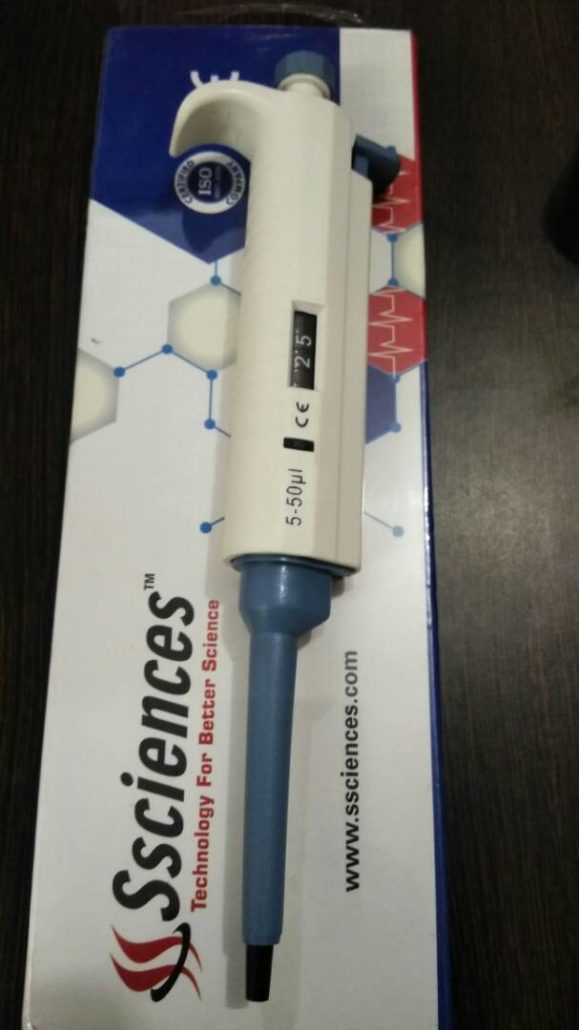 Variable volume semi autoclavable single channel micro pipettes in Kolkata