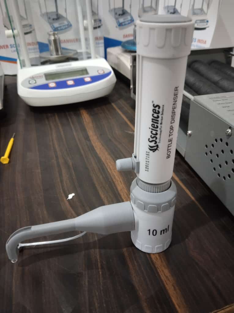Bottle top dispenser ssciences