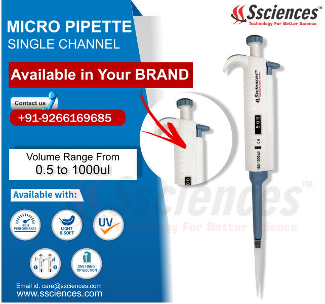 MICRO PIPETTE 100-1000μl VARIABLE VOL.