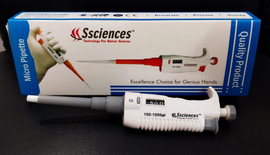 Micropipette variable volume 100-1000ul