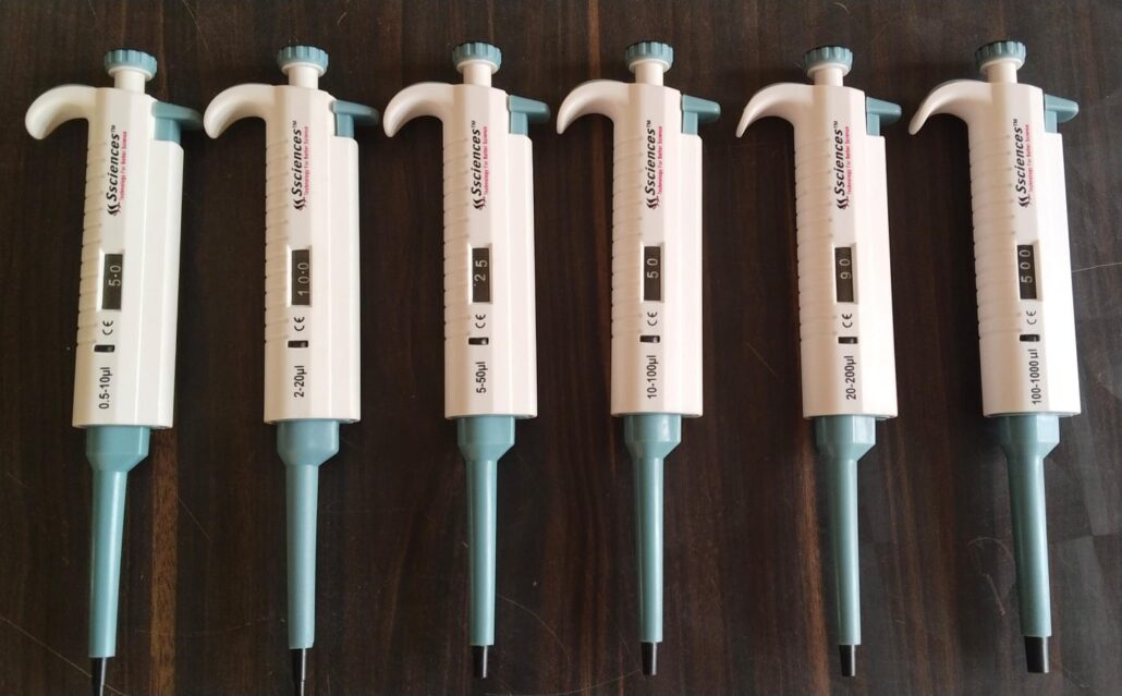 single channel variable volume micropipette