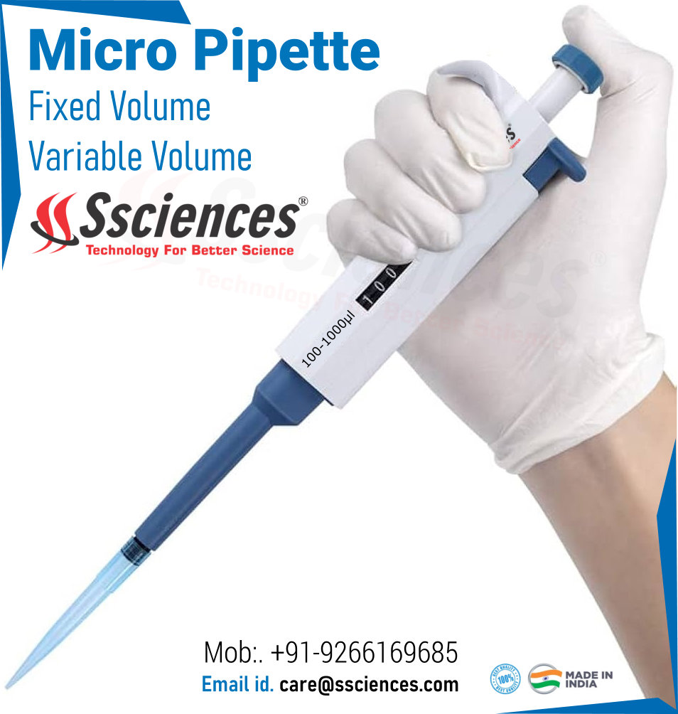 Buy Online Laboratory Micropipettes in India from SINGH SCIENCE SYSTEMS