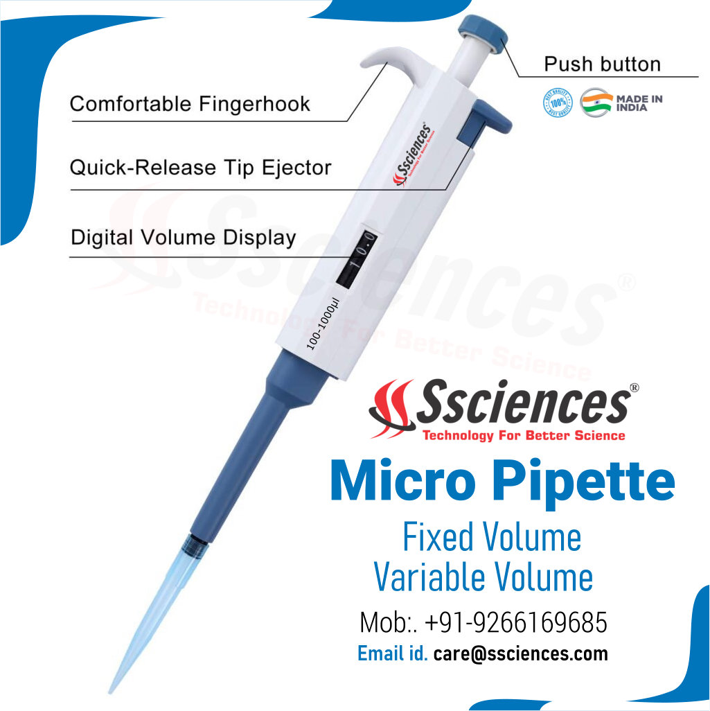 Variable Micropipette, High Performance Micro Volume