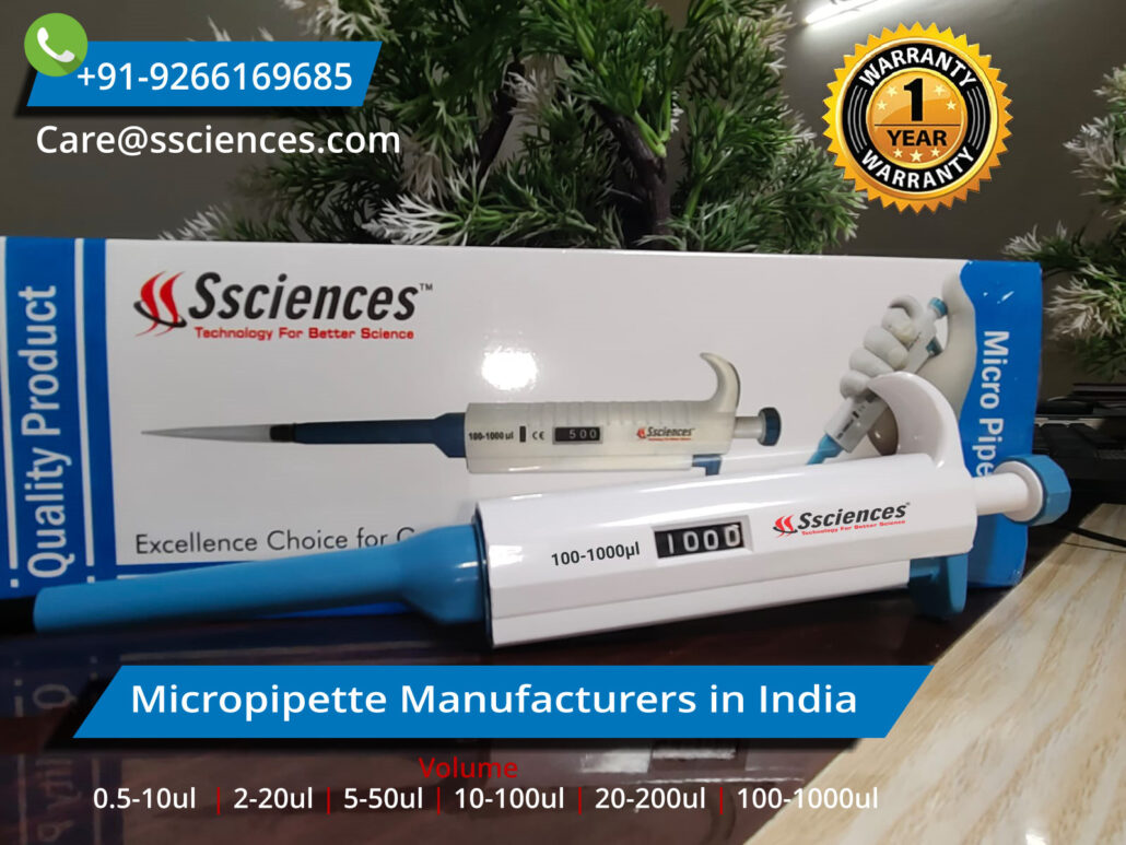 Micropipette Manufacturers in India