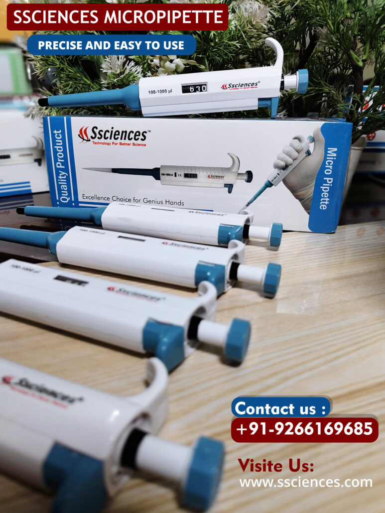 Micropipette | SSCIENCES | SINGLE CHANNEL MICROPIPETTE
