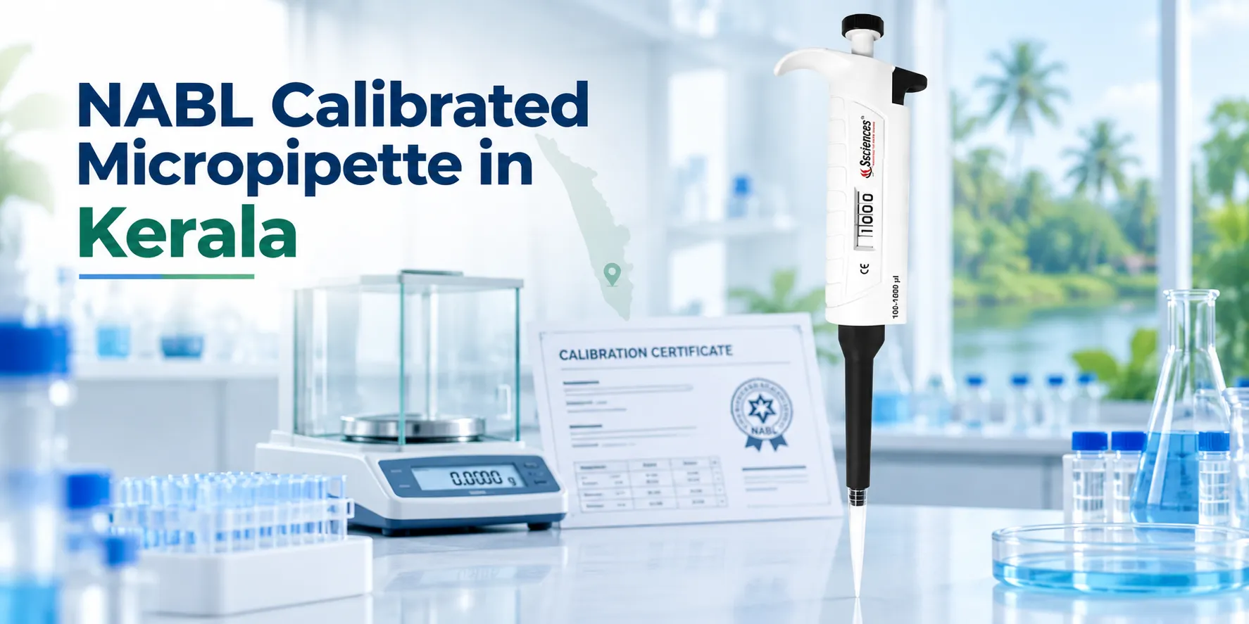 NABL Calibrated Micropipette in kerala for accurate laboratory liquid handling