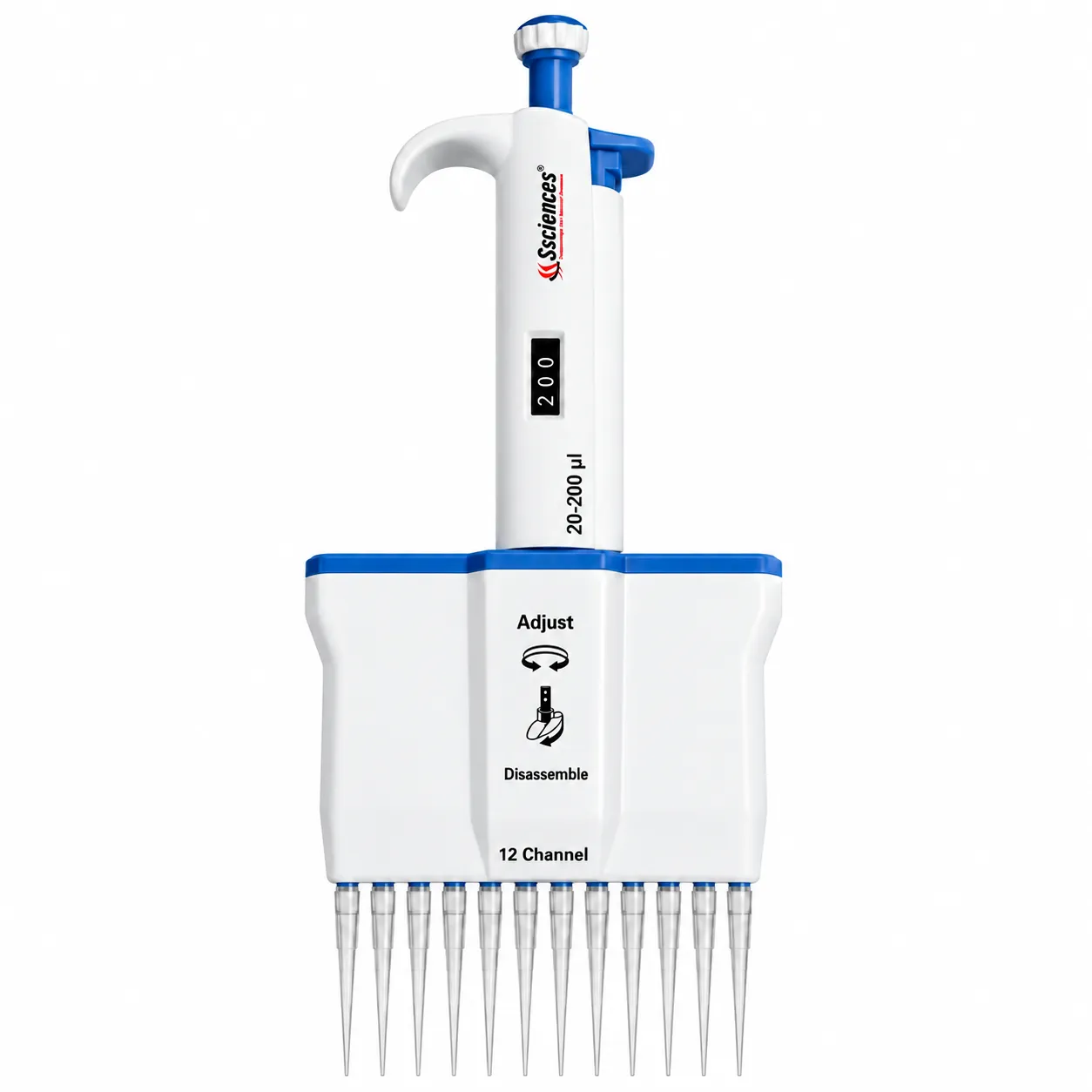 Ssciences 12 Channel Micropipette Multi plus
