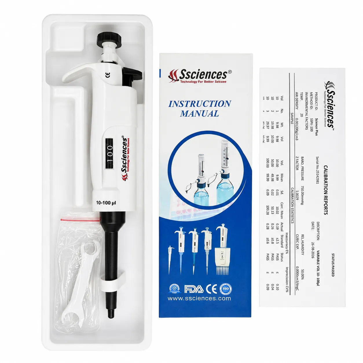 Ssciences Micropipette Inner Packing