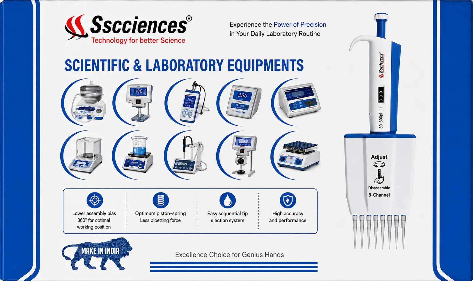 Ssciences Multi Channel back packing box
